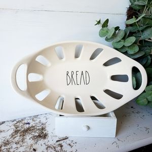 Rae Dunn BREAD Bread Basket NEW Magenta LL HTF